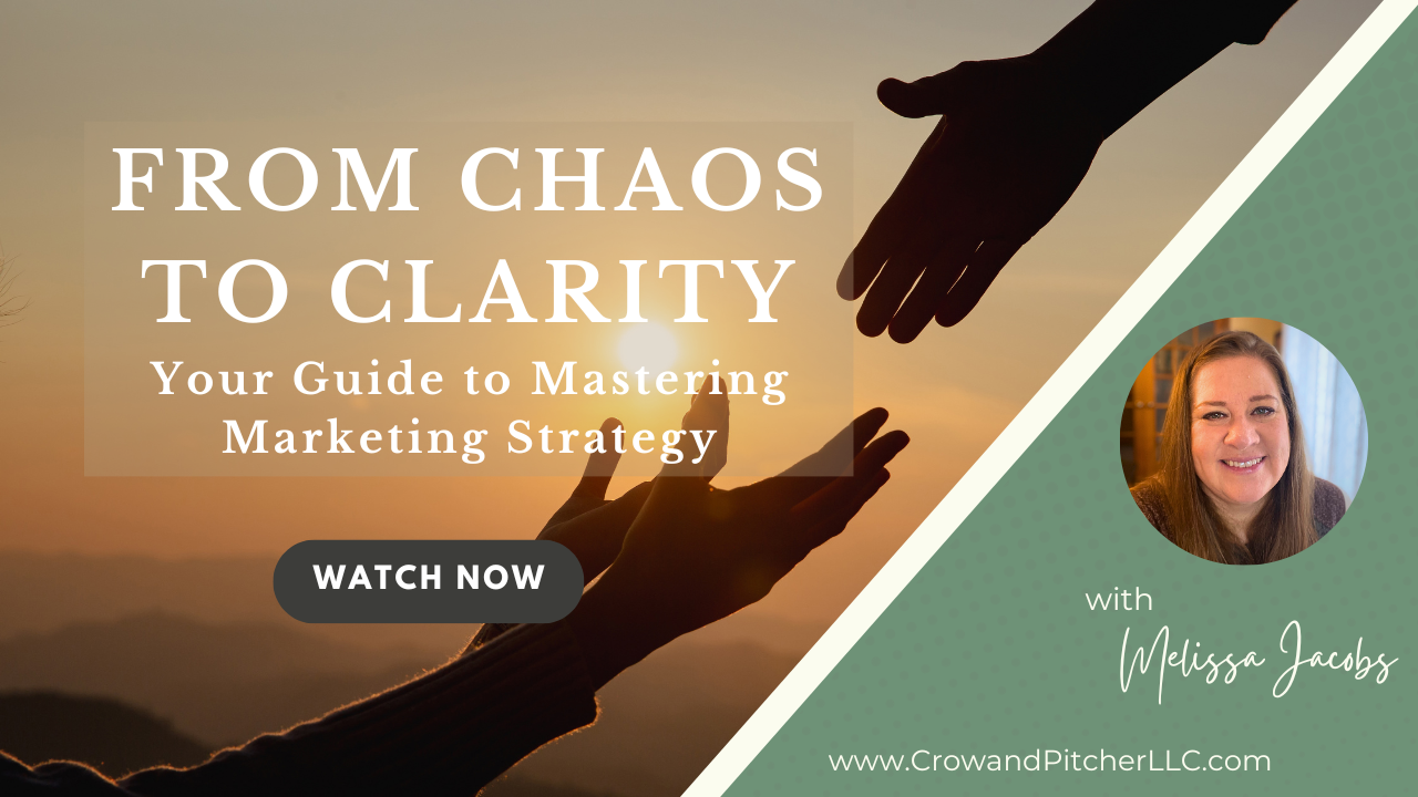 From Chaos to Clarity: Your Guide to Mastering Marketing Strategy, Link to YouTube for Training Video