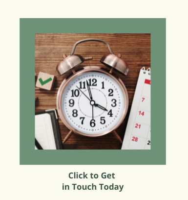 Clock and Calendar, invitation to Click to Get in Touch Today